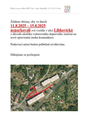 parkování Libkovická